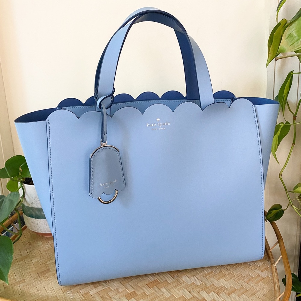 Kate Spade Magnolia Street Blue Tote